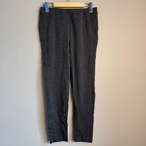 Saks Fifth Avenue XS Gray Career Dress Pants Casual Stretch Slim Fit